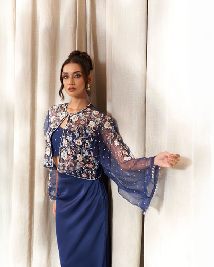 Jacket With Bustier And Pencil Skirt